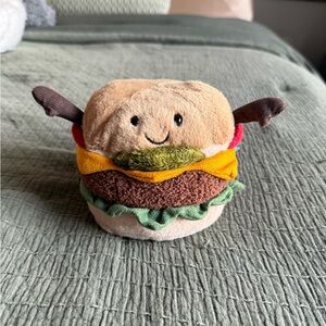 JellyCat amusables hamburger